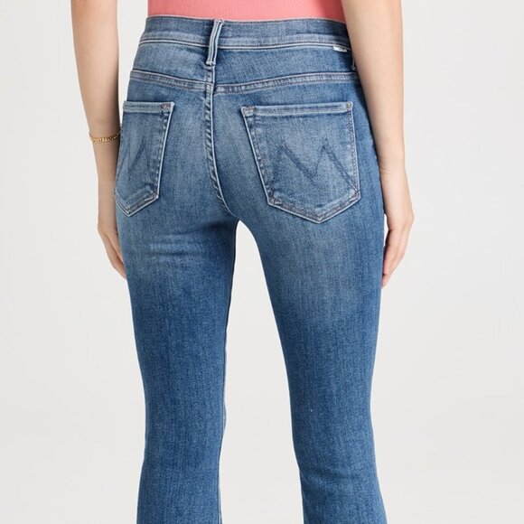 Mother weekender fray Blue Jeans - Picture 2 of 12